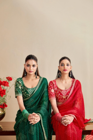 ✨ New Arrival – Bandhniya Georgette Collection ✨